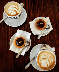 cappuccino from top